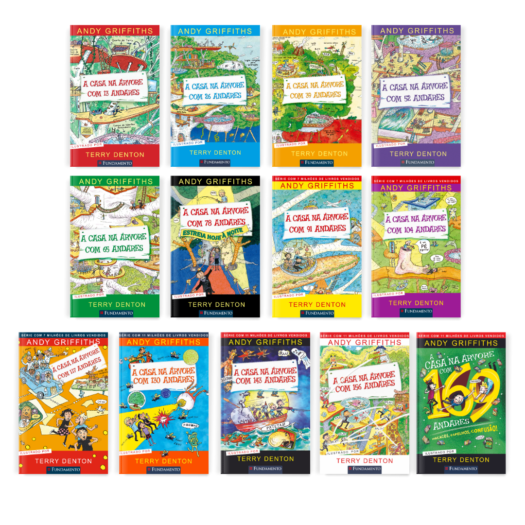 Kit A Casa na Árvore Coleção Completa - 13 Livros (1 ao 13) - Editora Fundamento livro_infantil