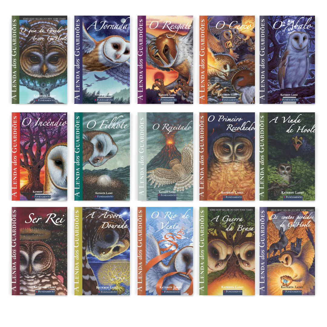 Kit A Lenda dos Guardiões - 15 Livros - Editora Fundamento livro_infantil