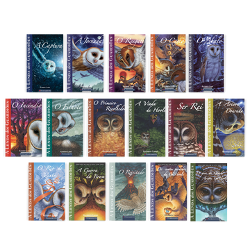 Kit A Lenda dos Guardiões - 16 Livros - Editora Fundamento livro_infantil