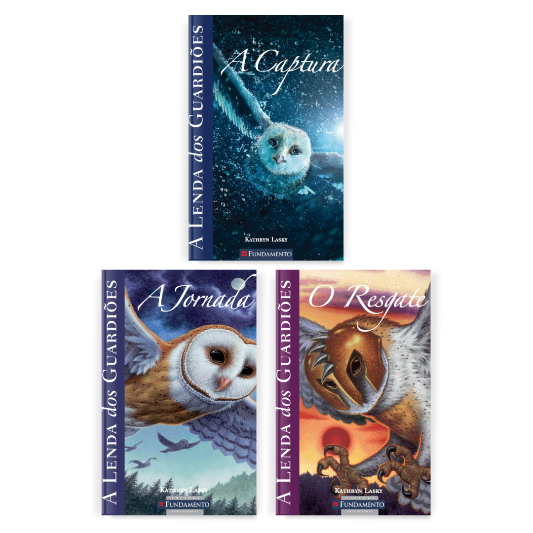 Kit A Lenda dos Guardiões - 3 Livros (1 ao 3) - Editora Fundamento livro_infantil