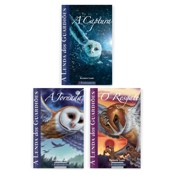 Kit A Lenda dos Guardiões - 3 Livros (1 ao 3) - Editora Fundamento livro_infantil