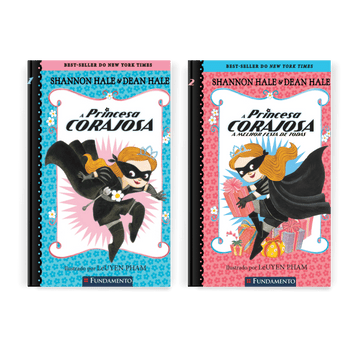 Kit a Princesa Corajosa 1 e 2 - Editora Fundamento livro_infantil
