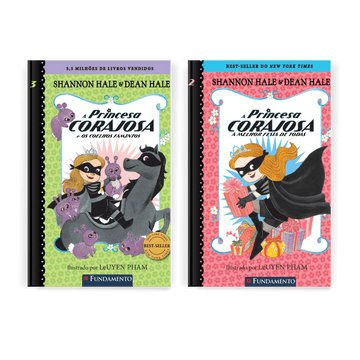 Kit A Princesa Corajosa - 2 Livros (2 ao 3) - Editora Fundamento livro_infantil