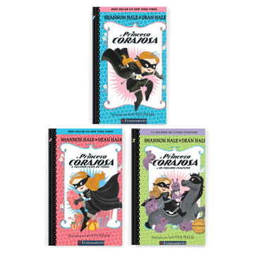 Kit A Princesa Corajosa - 3 Livros (1 ao 3) - Editora Fundamento livro_infantil