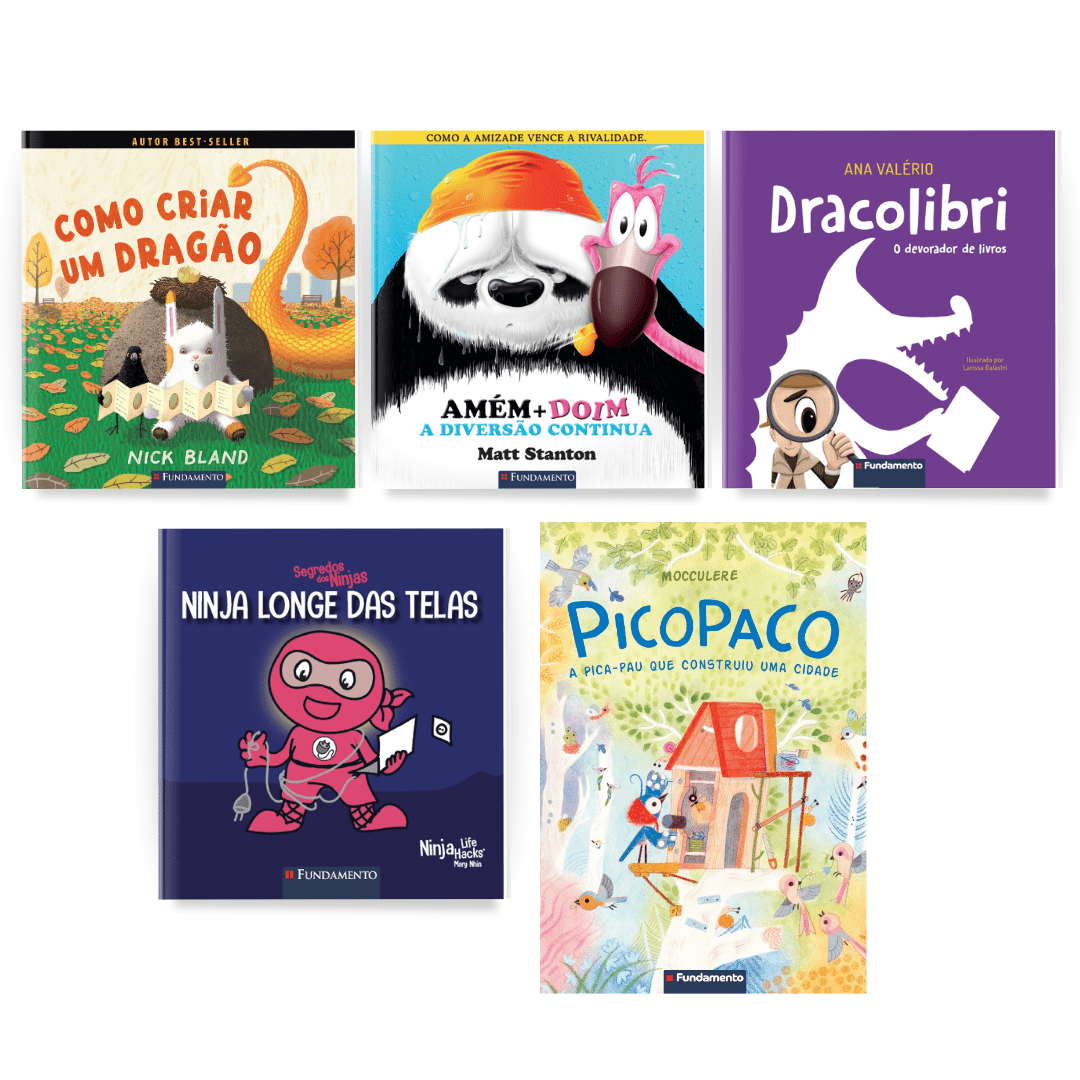 Kit Adeus Telinhas - Editora Fundamento livro_infantil