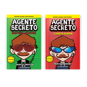Kit Agente Secreto - 2 Livros (2 ao 3) - Editora Fundamento livro_infantil