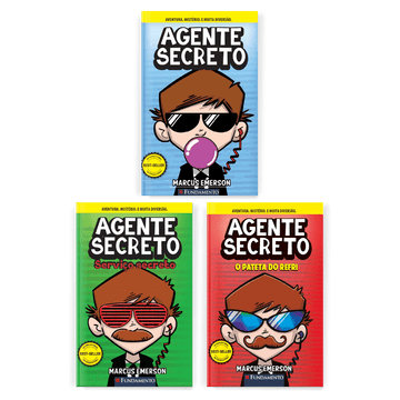 Kit Agente Secreto - 3 Livros (1 ao 3) - Editora Fundamento livro_infantil