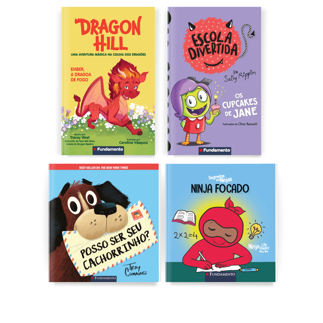 Kit Alfabetização Divertida - Editora Fundamento livro_infantil