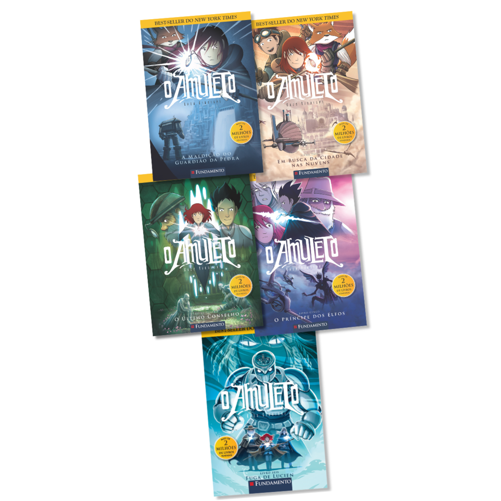 Kit O Amuleto - 5 Livros (2 ao 6)