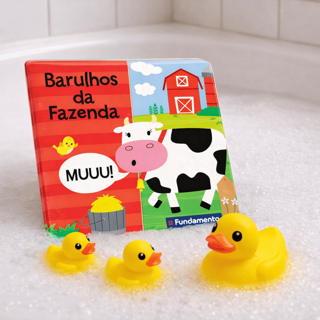 Kit Aprendendo Os Animais - 7 Livros para Bebês - Editora Fundamento livro_infantil