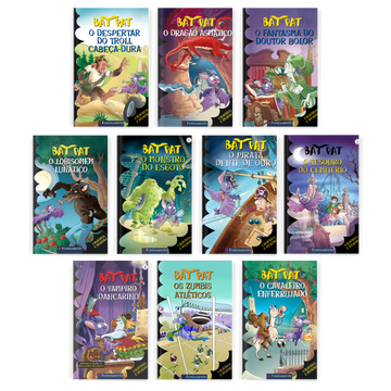 Kit Bat Pat - 10 Livros - Editora Fundamento livro_infantil