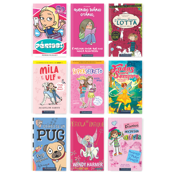 Kit Best - Sellers Fundamento - 9 Livros (Meninas 7 - 11 Anos) - Editora Fundamento livro_infantil