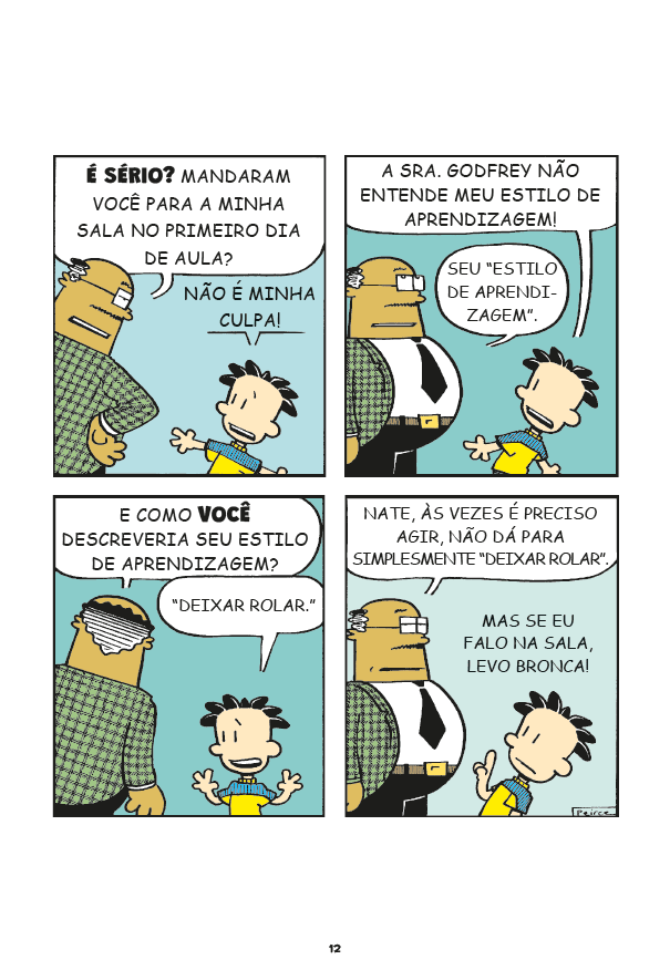 Kit Big Nate - 5 Livros (2 Ao 6) - Editora Fundamento livro_infantil