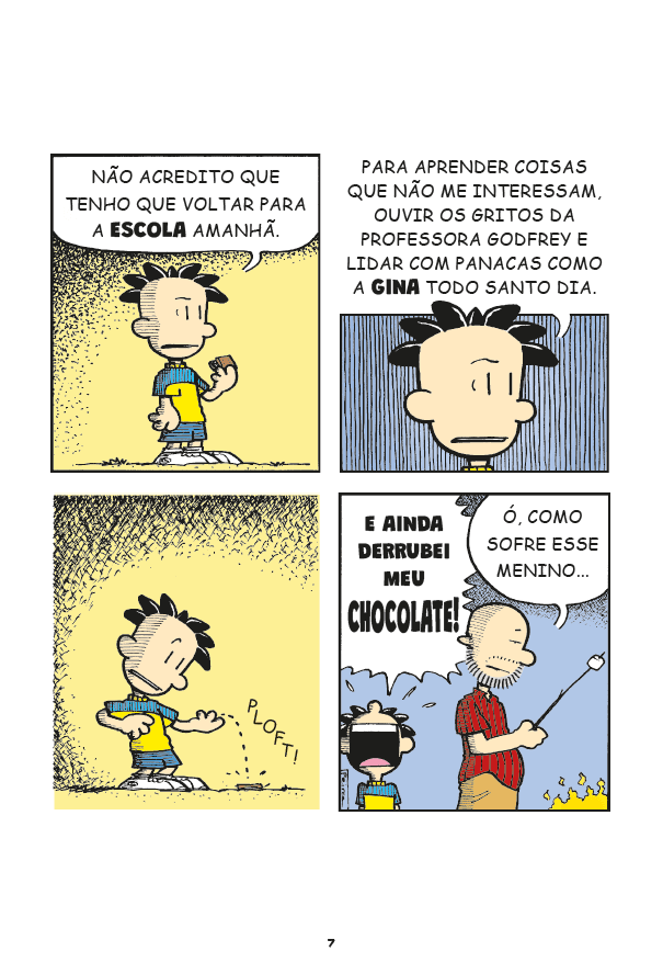 Kit Big Nate - 5 Livros (2 Ao 6) - Editora Fundamento livro_infantil