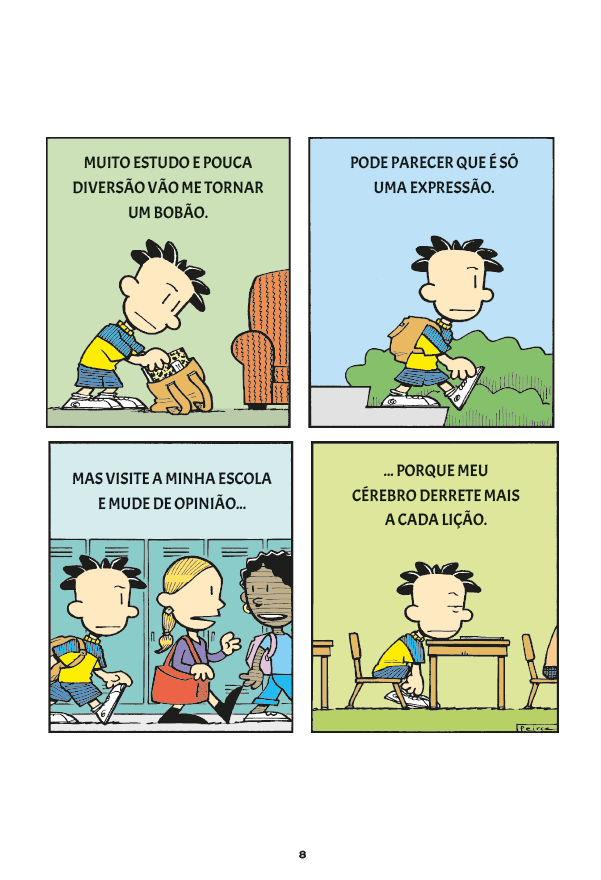 Kit Big Nate - 5 Livros (2 Ao 6) - Editora Fundamento livro_infantil