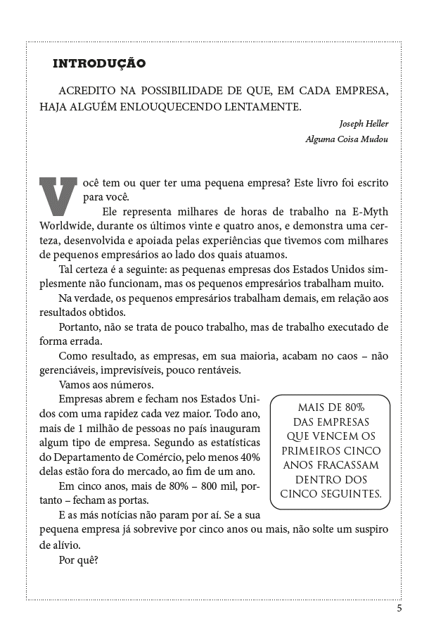 Kit com 50 Livros Mito do Empreendedor - Editora Fundamento livro_infantil