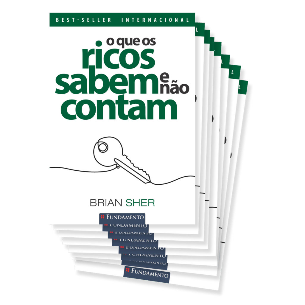 Kit com 50 Livros o Que Os Ricos Sabem e Não Contam - Editora Fundamento livro_infantil