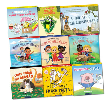 Kit Como Criar Filhos Fortes e Mais Felizes (9 Livros Infantis para 3 - 6 Anos - Picture Books) - Editora Fundamento livro_infantil