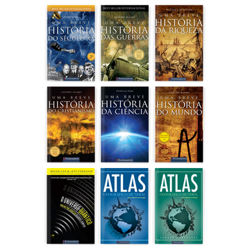 Kit Conhecimento Global e Científico - 9 Livros - Editora Fundamento livro_infantil