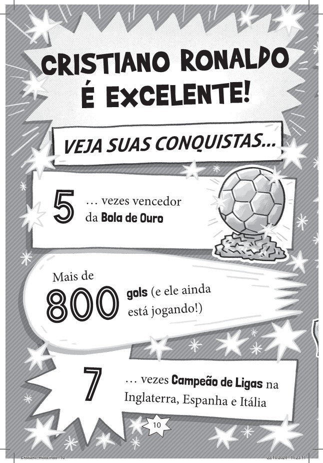 Kit Copa do Mundo - 12 Livros Infantis de Futebol - Editora Fundamento livro_infantil
