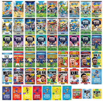 Kit Copa do Mundo - 55 Livros Infantis de Futebol - Editora Fundamento livro_infantil