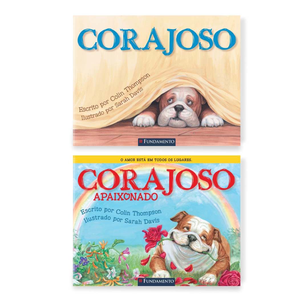 Kit Corajoso - 2 Livros - Editora Fundamento livro_infantil