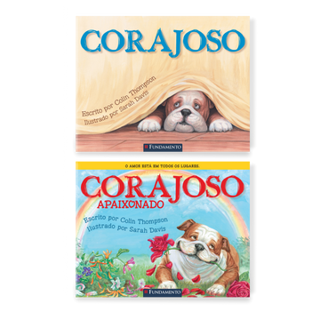 Kit Corajoso - 2 Livros - Editora Fundamento livro_infantil