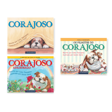 Kit Corajoso - 3 Livros - Editora Fundamento livro_infantil