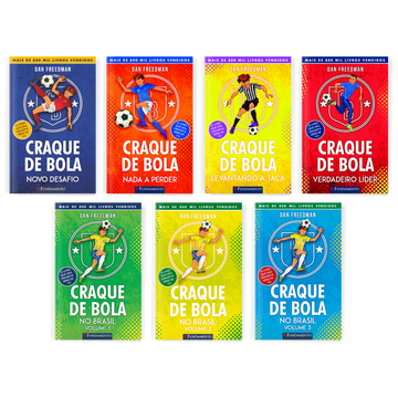 Kit Craque de Bola - 2 Ao 8 - Editora Fundamento livro_infantil