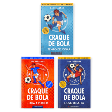 Kit Craque de Bola – 3 Livros (1 ao 3) - Editora Fundamento livro_infantil