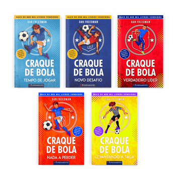 Kit Craque de Bola – 5 Livros (1 ao 5) - Editora Fundamento livro_infantil