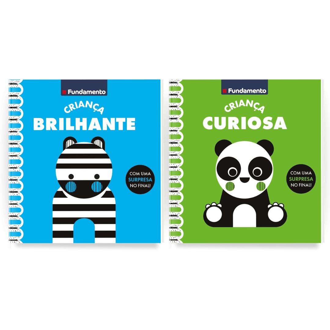 Kit Criança Brilhante e Curiosa - Editora Fundamento livro_infantil