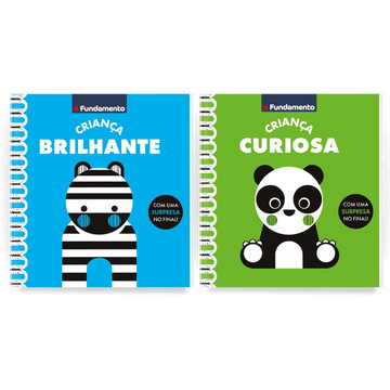 Kit Criança Brilhante e Curiosa - Editora Fundamento livro_infantil