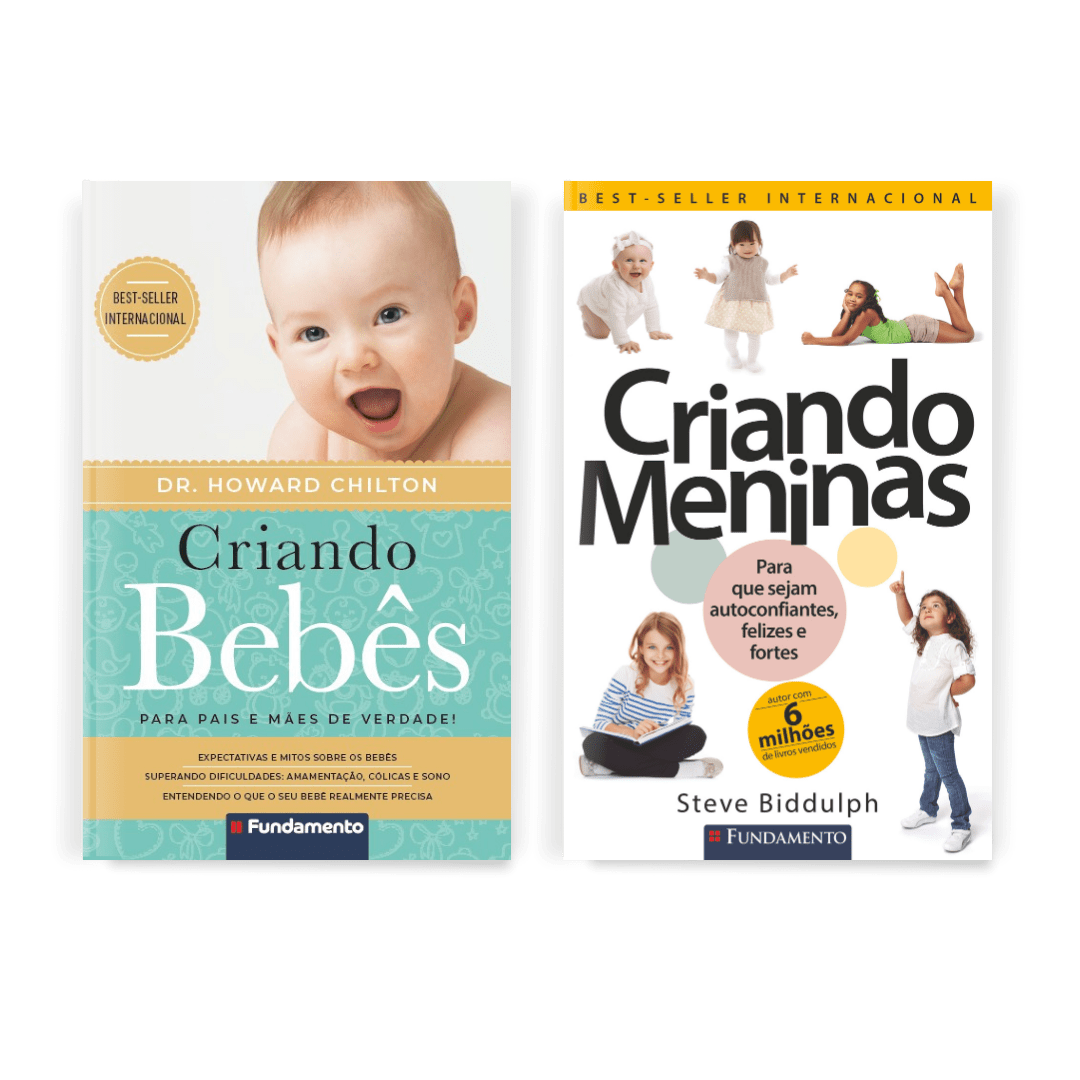 Kit Criando Meninas + Criando Bebês - Editora Fundamento livro_infantil