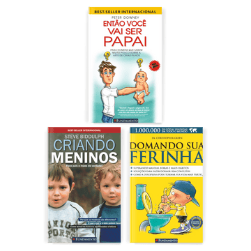 Kit Criando Meninos Ativos, Felizes, Criativos e Gentis - Editora Fundamento livro_infantil