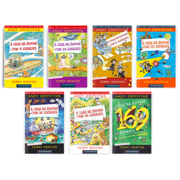 Kit de Livros: a Casa na Árvore - Volumes 07 a 13 - Editora Fundamento livro_infantil