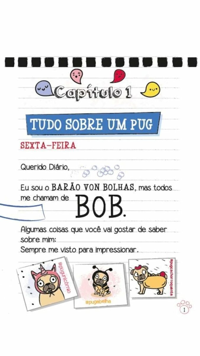Kit de Livros: Diário de Um Pug - Volumes 02 a 15 - Editora Fundamento livro_infantil