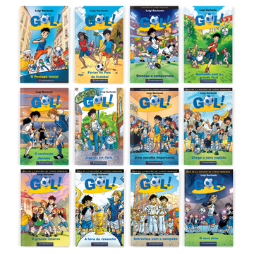 Kit de Livros: Gol - Volumes 1 a 12 - Editora Fundamento livro_infantil