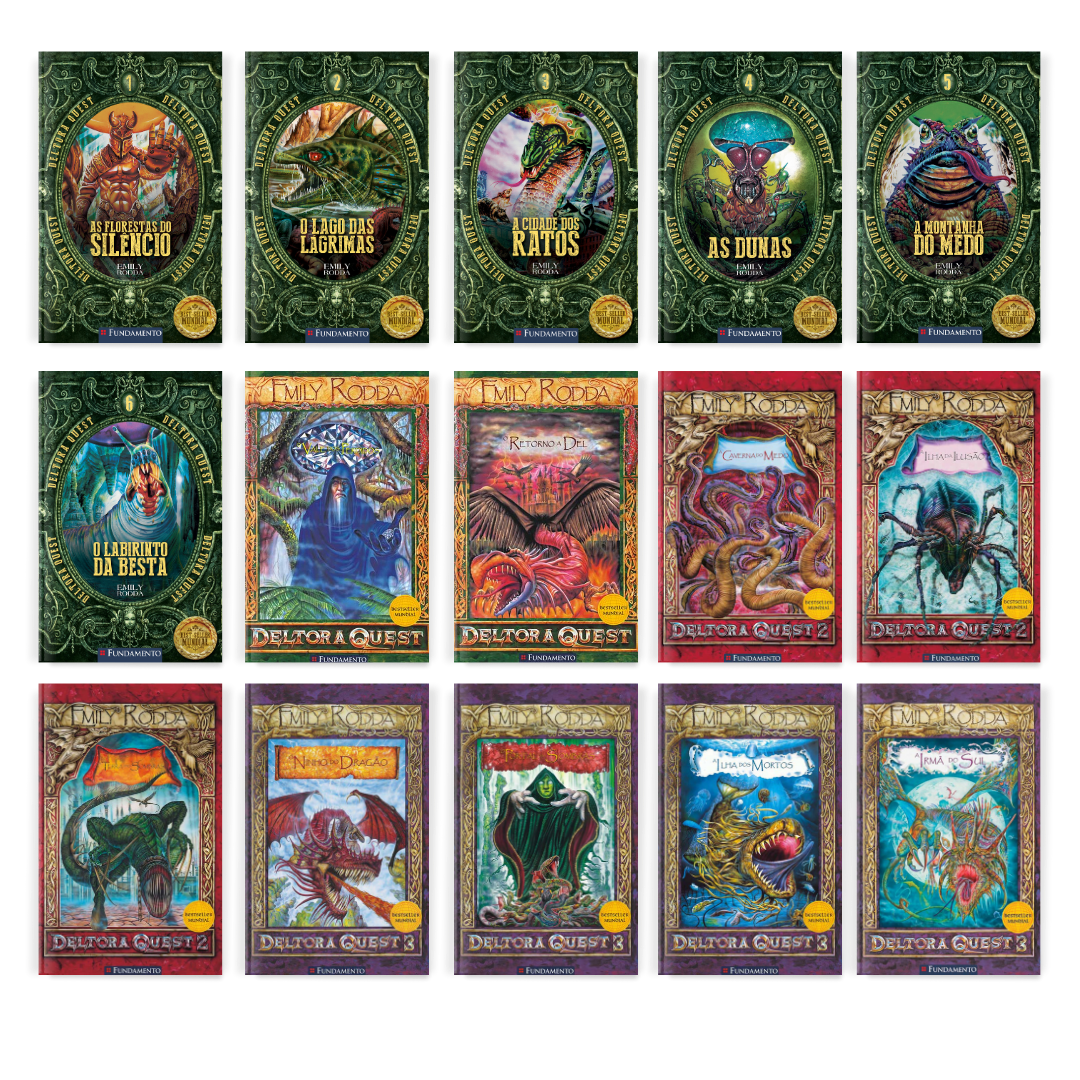 Kit Deltora Quest - 15 Livros: Coleção Completa - Editora Fundamento livro_infantil