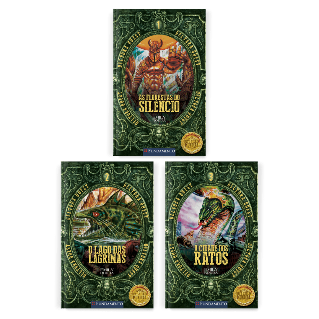 Kit - Deltora Quest - 3 Livros (1 ao 3) - Editora Fundamento livro_infantil