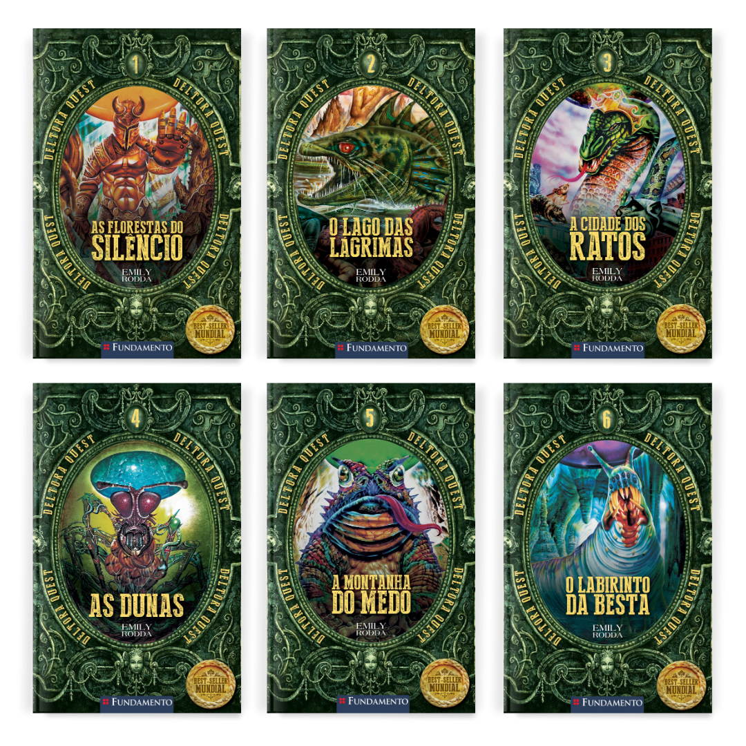 Kit Deltora Quest - 6 Livros (1 ao 6) - Editora Fundamento livro_infantil