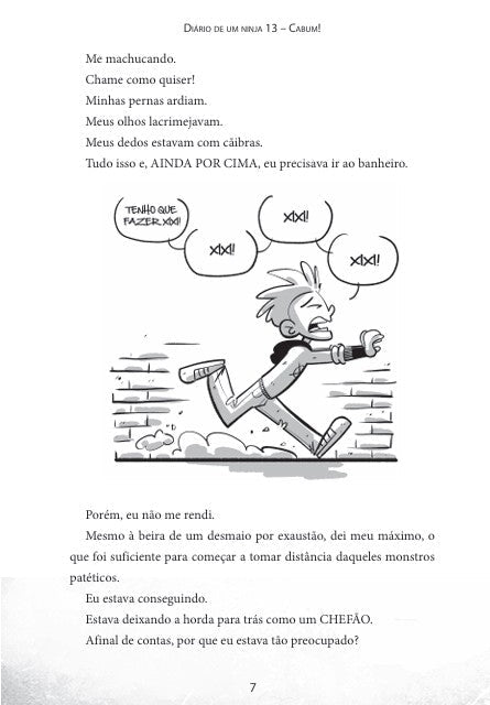 Kit Diário de Um Ninja - 3 Livros (11, 12, 13) - Editora Fundamento livro_infantil