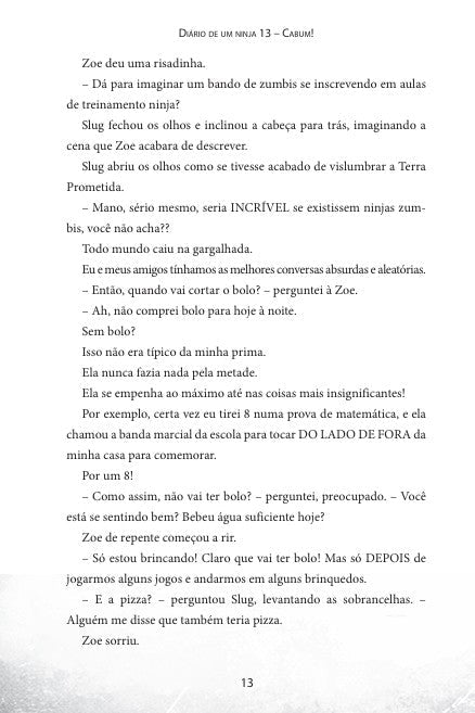 Kit Diário de Um Ninja - 3 Livros (11, 12, 13) - Editora Fundamento livro_infantil