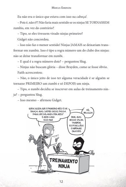 Kit Diário de Um Ninja - 3 Livros (11, 12, 13) - Editora Fundamento livro_infantil