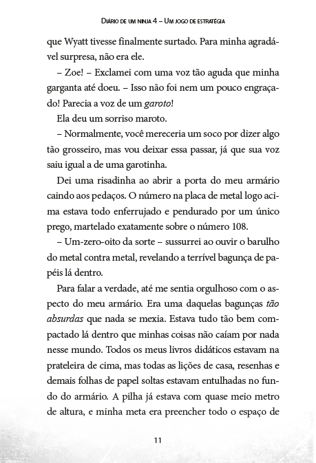 Kit Diario de Um Ninja - 3 Livros (2 ao 4) - Editora Fundamento livro_infantil