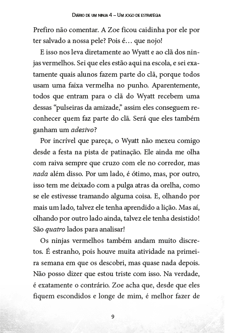 Kit Diario de Um Ninja - 3 Livros (2 ao 4) - Editora Fundamento livro_infantil