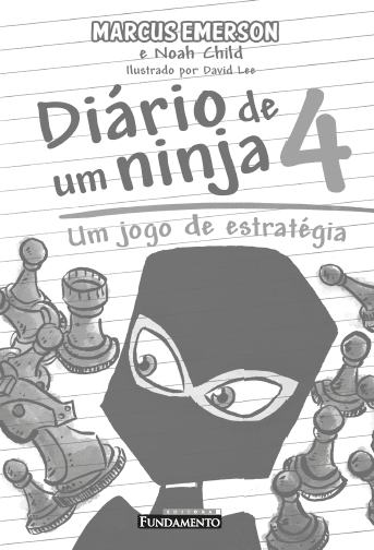 Kit Diario de Um Ninja - 4 Livros (1 ao 4) - Editora Fundamento livro_infantil