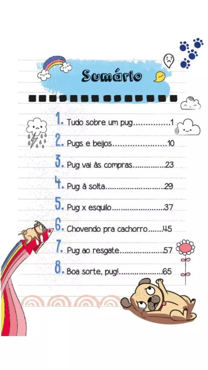 Kit Diário de um Pug - 11 Livros (1 ao 11) - Editora Fundamento livro_infantil