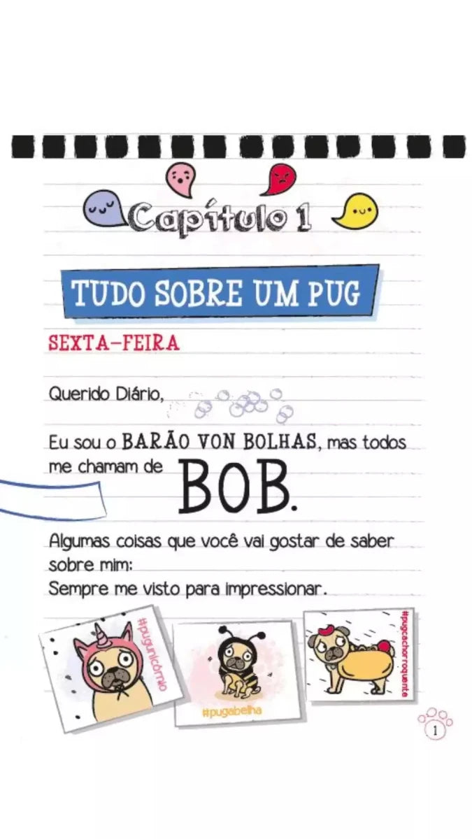 Kit Diário de um Pug - 11 Livros (1 ao 11) - Editora Fundamento livro_infantil
