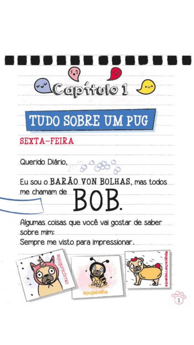 Kit Diário de Um Pug - 9 Livros (1 ao 9) - Editora Fundamento livro_infantil
